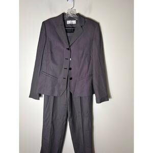 Travis Ayers Black/White Pant Suit Sz 10